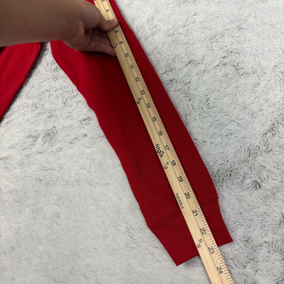 Polo Ralph Lauren Boys Red Pullover Top 1/4 Zip Pony Logo Soft Lightweight Sz 14 - Picture 7 of 8